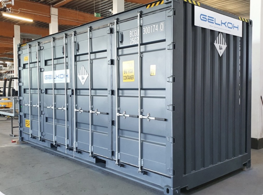 LiBa® Container – Almacenamiento y Transporte Seguro de Baterías de Ion‑Litio