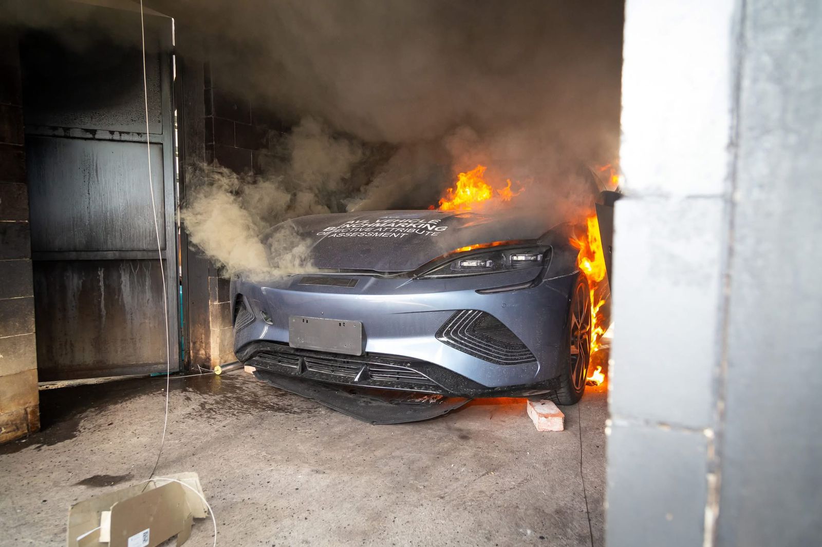 Incendios en Vehículos Eléctricos e Híbridos - Nivel Operaciones