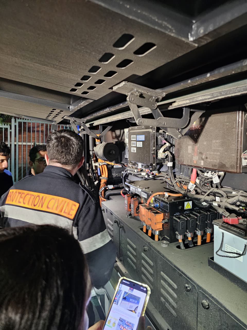 Rescate e Incendio en Buses Eléctricos de Transporte Público
